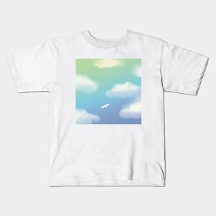 Beautiful Blue Sky Kids T-Shirt